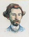 Retrato de Émile Bernard (1892). Colección particular.