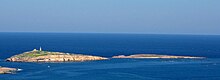 St Paul's Islands near St. Paul's Bay, traditionally identified as the place where St Paul was shipwrecked Selmunett Island.jpg