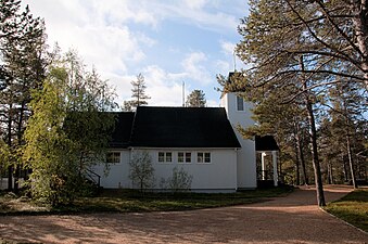 Trifon den heliges ortodoxa kyrka i Sevettijärvi