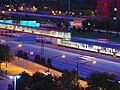 The Sox-35th station at night, August 2011