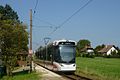 A Tramlink-Garnitur in da Hoitestöö St. Georgen Seniornheim