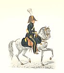 Stockholms borgerskaps militärkårer Kavalleri 1820