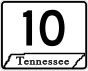 State Route 10 primary marker