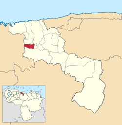 Location in Aragua