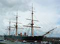 HMS Warrior itsasontzia.