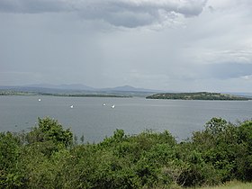 Вид на залив с острова Ндере