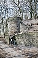 Untertägige Teile sowie Fundamente abgegangener Gebäude der mittelalterlichen bis frühneuzeitlichen Burgruine „Zabelstein“