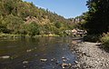 Ziegenrück, el rio Saale desde el paseo marítimo