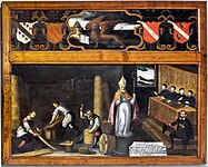 Enseigne de l'art des Barileri (fabricants de seaux), 1516
