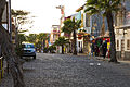 Rúa principal de Santa María, Cabo Verde