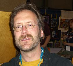 Джим Лоусон на Comic Con в Нью-Йорке. 2008 год.