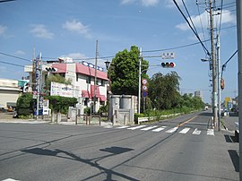 足立区佐野橋交差点