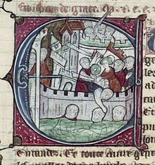 13th-century miniature of the Siege of Acre