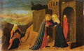 Fra Angelico, Visitation תמונה טיפוסית יותר בה ההיריון איננו ברור