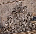 Armas de Galicia na casa do concello de Ourense, 1885-1888.[aa]