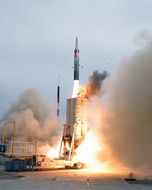 Arrow anti-ballistic missile system, developed...
