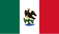 Primer Imperio Mexicano, usada en México y Centro América (1821-1823)