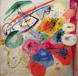 Schwarze Linien - Wassily Kandinsky