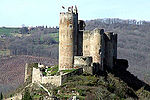 Château de Najac en Aveyron.