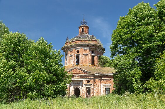 43. Церковь Михаила Архангела в селе Горки, Ясногорский район, Тульская область Автор — Nartin r