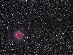 Imagen amateur de IC 5146 "Nebulosa Cocoon"