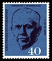 1960 Deutsche Bundespost stamp honoring Marshall