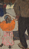 Dítě s oranžovou šálou (Child in an orange shawl, Národní galerie ve Washingtonu, Washington DC (1894–95)