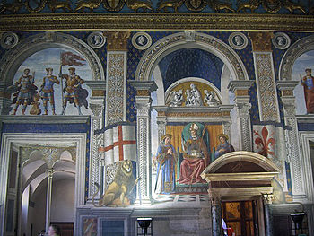 "Apotheosis of St. Zenobius" in the Palazzo Vecchio, Florence.