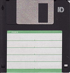 A floppy disk - one of many dead storage formats