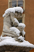 Statue de Cyparisse de la fontaine du Berger.