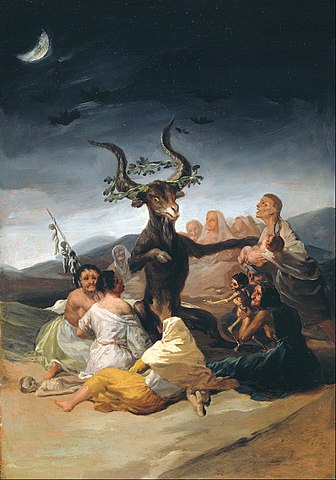 Aquelarre, cuadro de Francisco de Goya