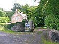 The Giffin House main entrance, near Auchenmade