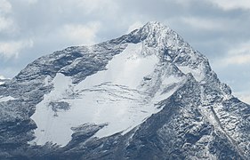 Vrcholová struktura Schneebiger Nock od severozápadu