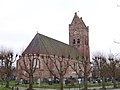 Goutum, iglesia reformada de Santa Inés, construida en estilo románico en el siglo XII.