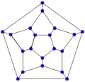 Краен регулярен граф от степен 3 с 20 върха