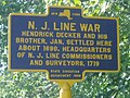 NJ Line War Marker