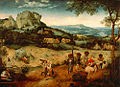 The Hay Harvest (۱۵۶۵), June-July, Oil on wood, National Museum (Prague), Lobkowicz family collection in Lobkowicz Palace in قلعه پراگ[۱]