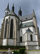 Iglesia del monasterio de Vyšší Brod,[43]​ (c. 1300)