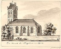 Kerk in 1723 Jacobus Stellingwerff