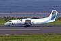 JA722A, le Dash 8 impliqué dans l'accident.}}