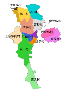 Kagoshima city map 1889.svg