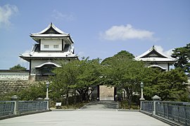 Château de Kanazawa, siège d'une grande Jōkamachi de daimyō