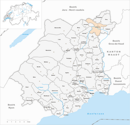 La Sarraz – Mappa