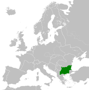 Третье Болгарское царство в 1942 году