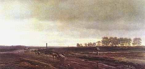 Jesienna droga, 1863