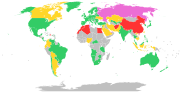 Thumbnail for Legality of cryptocurrency by country or territory