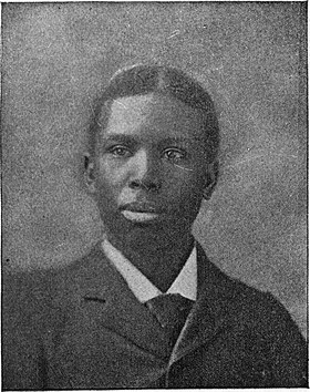 "portrait of Paul Laurence Dunbar"