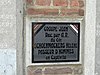 Monument bij de grafkelder van de familie Schoenmaeckers