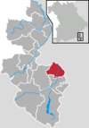 Lage des Marktes Marktschellenberg im Landkreis Berchtesgadener Land