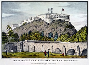 Chapultepec Castle, 1830s